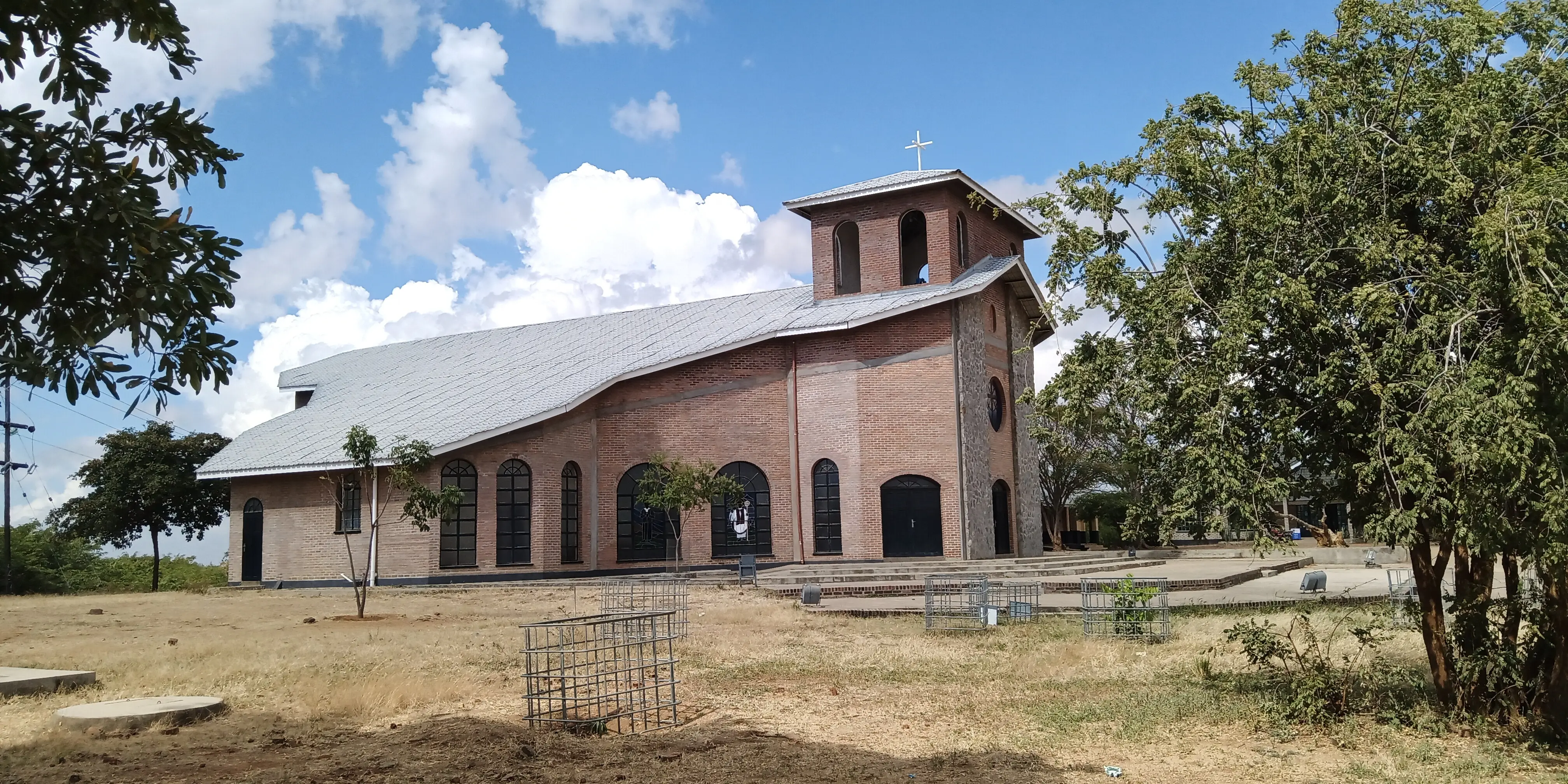 Church building at St Joseph Integrated Secondary School, Benga
